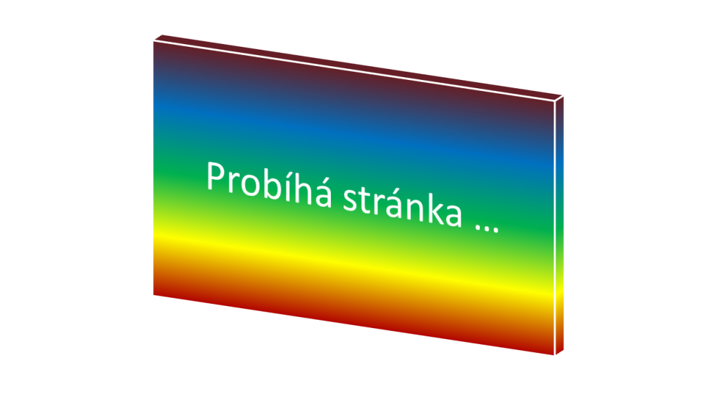 Probíhá stránka